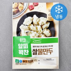 풀무원 얄피꽉찬 쌀 물만두 (냉동), 1000g, 1개