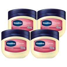 Vaseline 凡士林 身體潤膚膏 嬰兒爽身粉香, 100ml, 4個