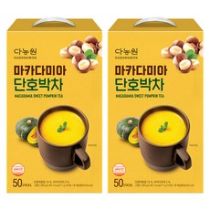 다농원 마카다미아 단호박차, 50개입, 2개, 17g