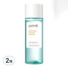 포인트앤 딥클린 립앤아이 리무버, 150ml, 2개