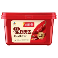 CJ Haechandle 太陽草黃金辣椒醬, 2kg, 1個