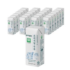 곰곰 무항생제인증 오리지널 멸균 우유, 125ml, 24개