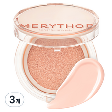 메리쏘드 퍼펙트 톤업 쿠션 SPF50+ PA+++, 12g, 3개