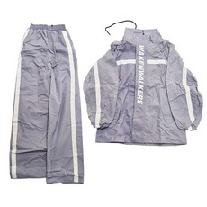 WOLF WALKERS 兩件式雨衣, 潮流設計 防風防雨, L, 香芋紫
