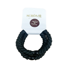 SCHÖN 超彈力髮圈 f1037，不易斷裂，舒適不傷髮，多功能髮飾, 1組