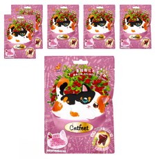 Catfeet 呼嚕愛乾淨蔓越莓化毛潔牙餅 鮭魚口味, 鮭魚, 60g, 6包