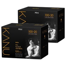 카누 콜롬비아 다크 로스트 스위트 아메리카노 원두커피믹스, 3g, 120개입, 2개