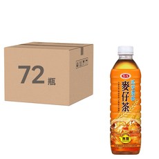 愛之味 冰萃漫香 無糖麥仔茶, 590ml, 72瓶