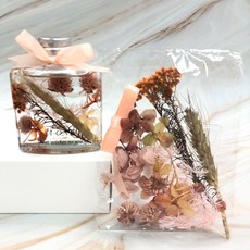 A-ONE 匯旺 浮游花DIY花材包 3包, H50 彩金夢境 彩色 乾燥花