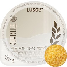 루솔 바로밀 단호박 고구마 진밥 이유식, 혼합맛(단호박/고구마), 150g, 1개