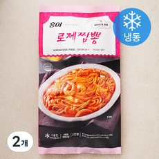 미인중식홍야 홍야 로제 짬뽕 2인분 (냉동), 960g, 2개
