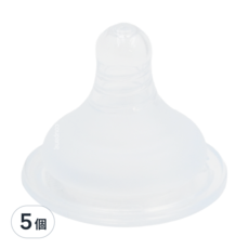 Simba 小獅王辛巴 超柔防脹氣寬口十字奶嘴, L (6個月以上), 5個