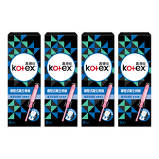 Kotex 靠得住 導管式衛生棉條 61036, 量多加強型, 8支, 4盒