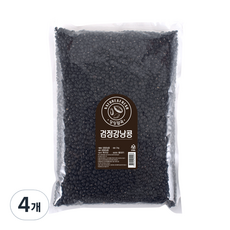 월드그린 싱싱 검정 강낭콩, 3kg, 4개