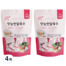 석하 천연한스푼 맛능한알육수 깊은맛, 120g, 4개