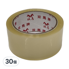 双馬牌 紅標 封箱膠帶 48mm x 90y, 30個