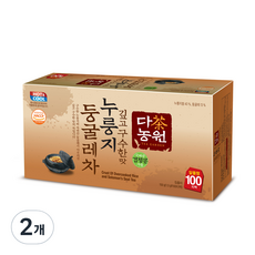 다농원 누룽지 둥굴레차, 1.5g, 100개입, 2개
