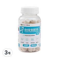 궁 반려동물 유산균 동결건조 영양제 70g, 참치, 3개