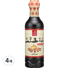 이엔푸드 스모크 소스, 470ml, 4개