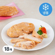 함께하닭 맛있는 스팀 헬스 닭가슴살 그릴맛 (냉동), 100g, 18개