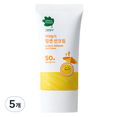 Must Have Item 그린핑거워셔블선크림 추천 아이템 탑 10 10 그린핑거 아동용 야외놀이 힘센 선크림 SPF50+ PA++++