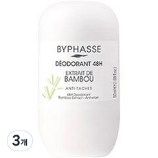 바이빠세 롤 온 데오드란트 뱀부향 48H, 50ml, 3개