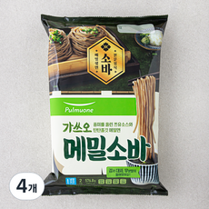 풀무원 가쓰오 메밀소바 2인분, 576.8g, 4개