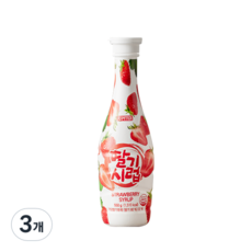 쥬피터 딸기시럽, 550g, 3개