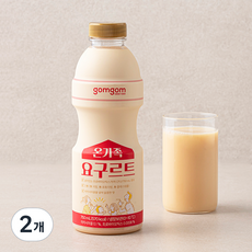 곰곰 온가족 요구르트, 750ml, 2개 - 프레쉬