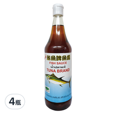 CHEF'S CHOICE 美味大師 鮪魚牌魚露, 700ml, 4瓶