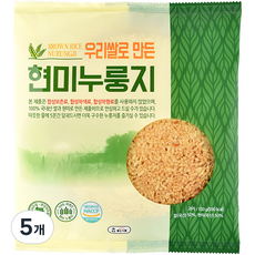 참좋은식품 우리쌀로 만든 현미 누룽지, 150g, 5개