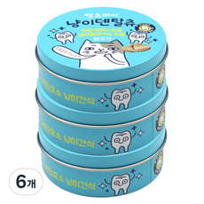 캣츠미어 냥이덴탈츄 져키 하트 60g, 닭고기, 6개