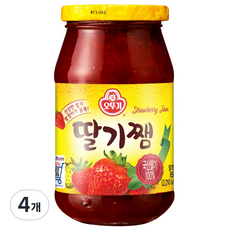 오뚜기 딸기쨈, 850g, 4개