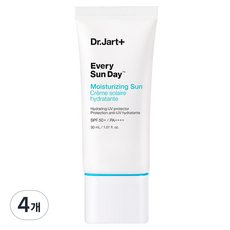 닥터자르트 에브리 선 데이 모이스처라이징 선크림 SPF50+ PA++++, 30ml, 4개