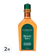 클럽맨리저브 브랜디 스파이스 에프터쉐이브, 177ml, 2개