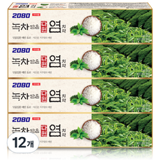 2080다원염치약, 120g, 12개