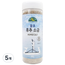 오가닉스토리 함초 후추소금, 200g, 5개