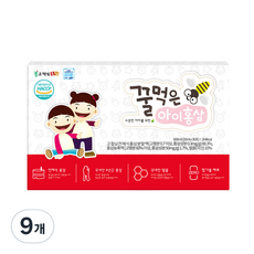 고철남홍삼 꿀먹은 아이홍삼, 30회분, 9개
