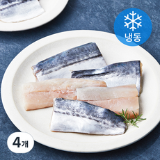 통영원 국내산 손질 삼치 (냉동), 500g, 4개
