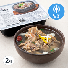 강강술래 영양갈비탕 (냉동), 1kg, 2개