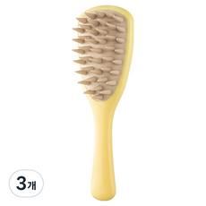 Mongrico涼爽頭皮按摩器 粉色, 黃色, 3個