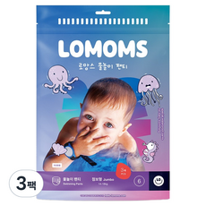 로맘스 물놀이 팬티기저귀 점보형(Jumbo), 6단계, 9매