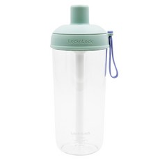 LocknLock 樂扣樂扣 嚼對搖搖吸管杯, 迷霧薄荷綠, 700ml, 1個