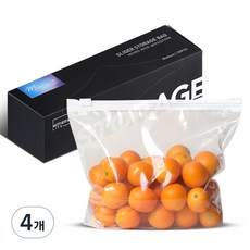 마더케이라이프 슬라이딩 지퍼백 M, 20개입, 4세트