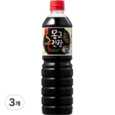 몽고진간장 국간장, 900ml, 3개