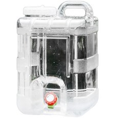艾米購物 儲水桶,15L,附水龍頭開關、延長管和清潔刷，戶外露營、野餐儲水必備, 1個