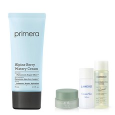 프리메라 알파인 베리 워터리 튜브형 크림 75ml + 아모레퍼시픽 3종, 1세트