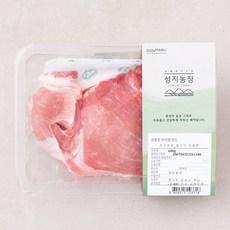 성지농장 동물복지 인증 앞다리 보쌈용 (냉장), 600g, 1개