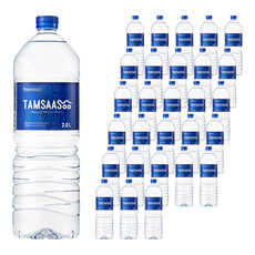 Tamsaa 天然水 2L, 天然純淨原味, 36瓶