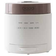 오쿠 미니 서랍형 저당질 밥솥, 화이트, OCR-LS500WH